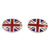 Union Jack British Made Cufflinks Pattern